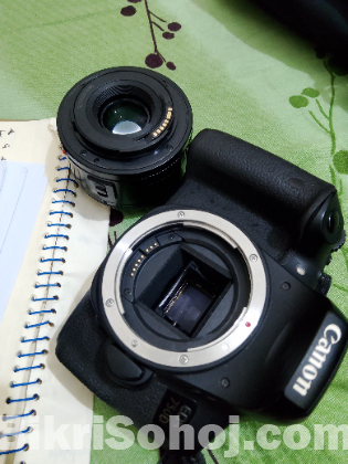 Canon EOS 750D DSLR camera